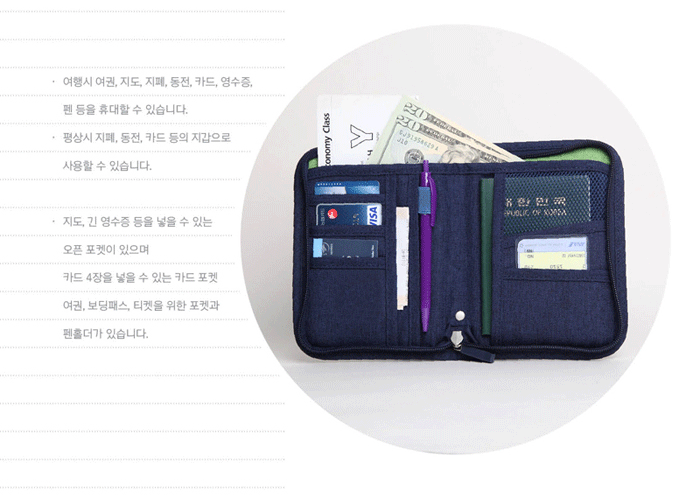 Portable Multi-function Short Ticket Holder Wallet Wholesale Nihaojewelry display picture 6