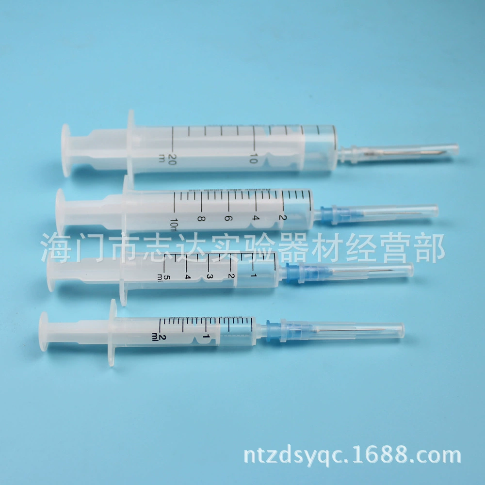 Без резинового кольца кислотостойкий и щелочестойкий органический пластиковый шприц пробоотборник 1/2/5/10/20 мл