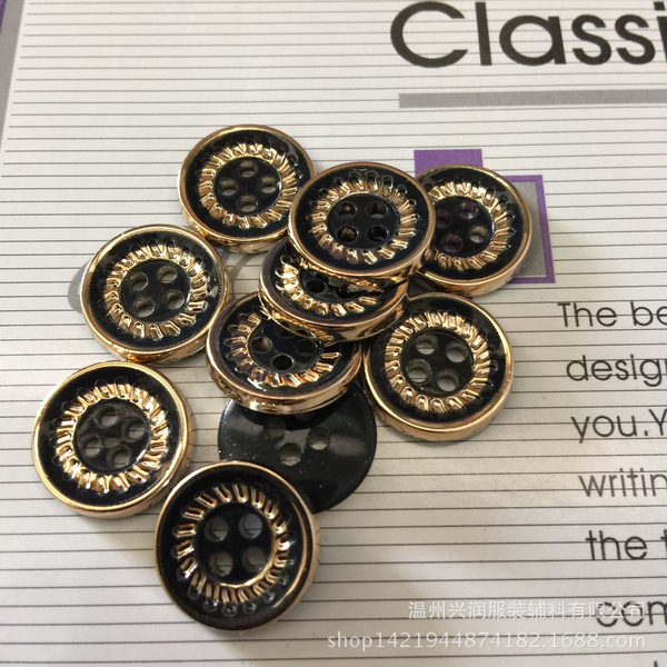 Wholesale supply of UV electroplating fashion laser buckle beautiful…