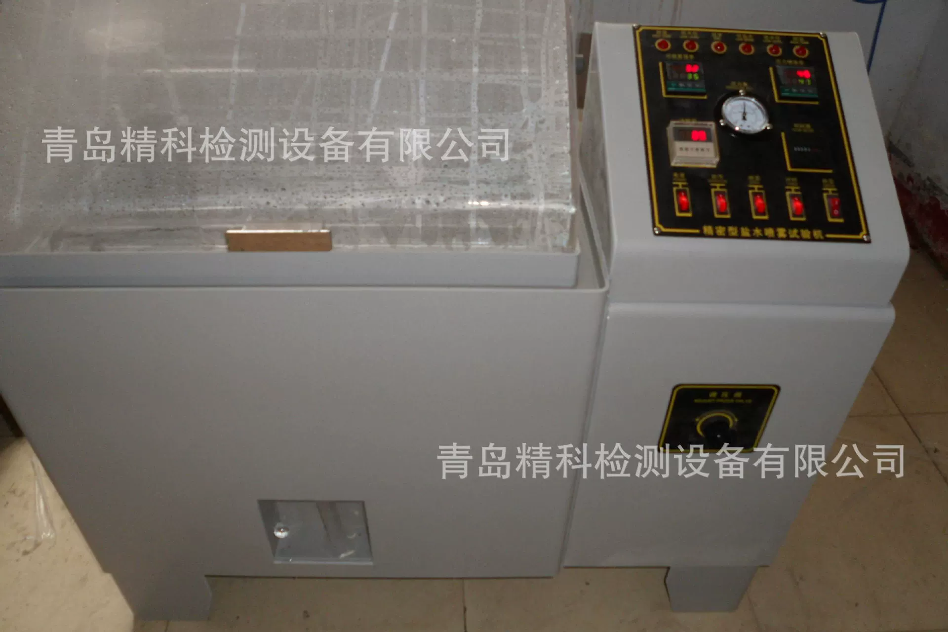 Тест на коррозионную коробку соленого тумана Шаньдун, 60, 90.120 машина для испытания соленого тумана, коробка нейтрального соляного тумана