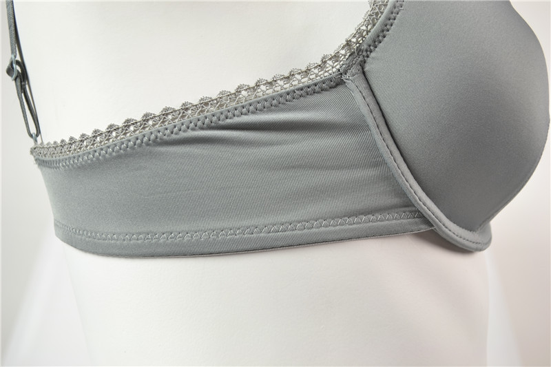 【亚马逊爆款 女式内衣厚模杯款带钢圈女士聚