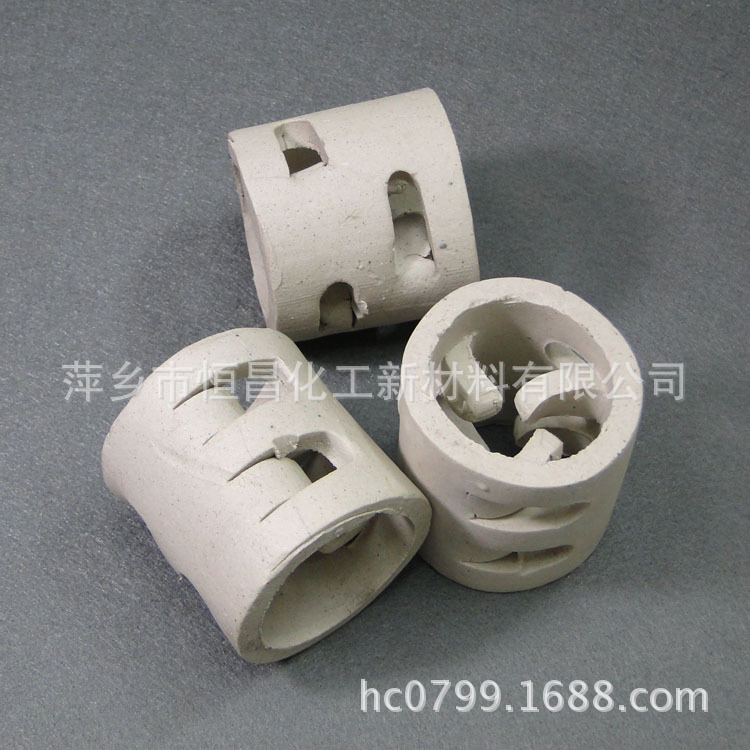 萍乡恒昌环保陶瓷鲍尔环填料 厂价直销|ru