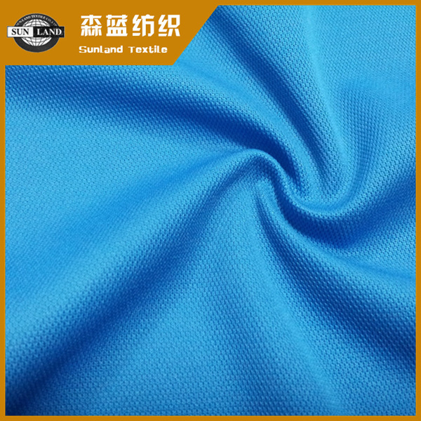 网眼布-供应户外运动服装面料-全涤横条针眼布