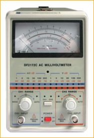 中策模拟指示毫伏表DF2172C