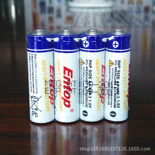 R6 AA 1.5V收音机用高性能5号碳性干电池(二等品)