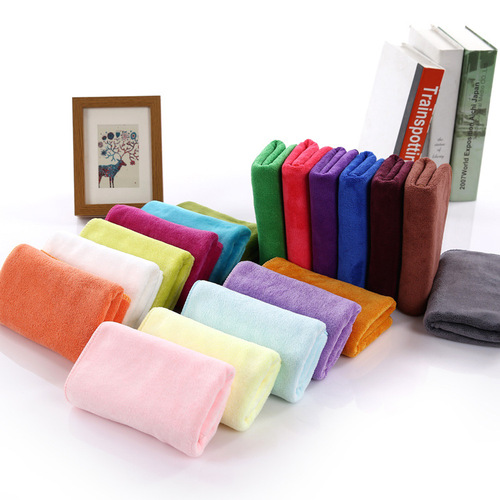 Manufacturer wholesale microfiber towel car wash towel car wipe towel 35*75 beauty salon quick-drying thickened hair drying towel