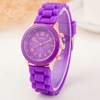 Silica gel fashionable swiss watch, plus size, wholesale