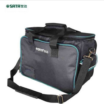 现货世达工具包多功能电工工具包家电维修工具袋单肩包20寸95186