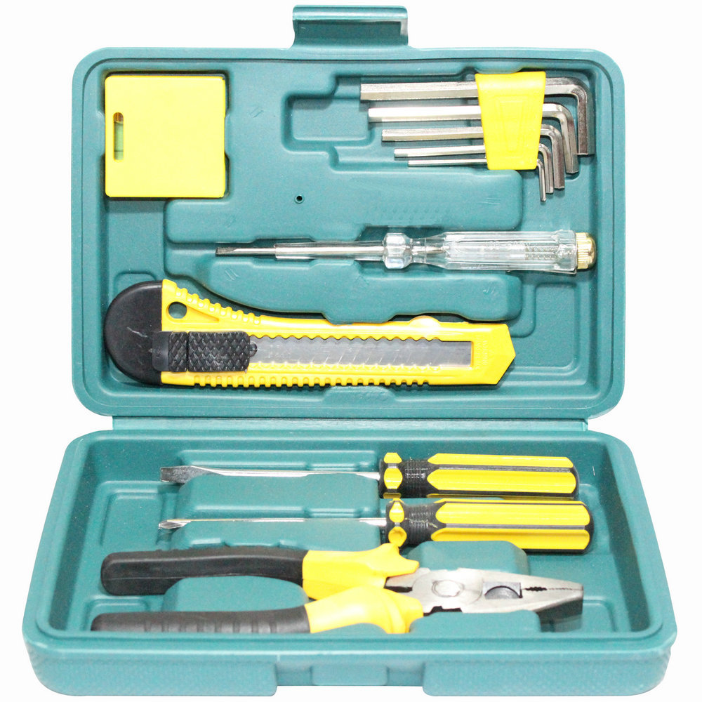 12件套车载维修工具包 汽车应急工具箱组合套装汽车用品备用工具