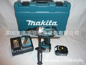 批发 日本makita 牧田 充电式冲击起子电钻 DHP458RFE