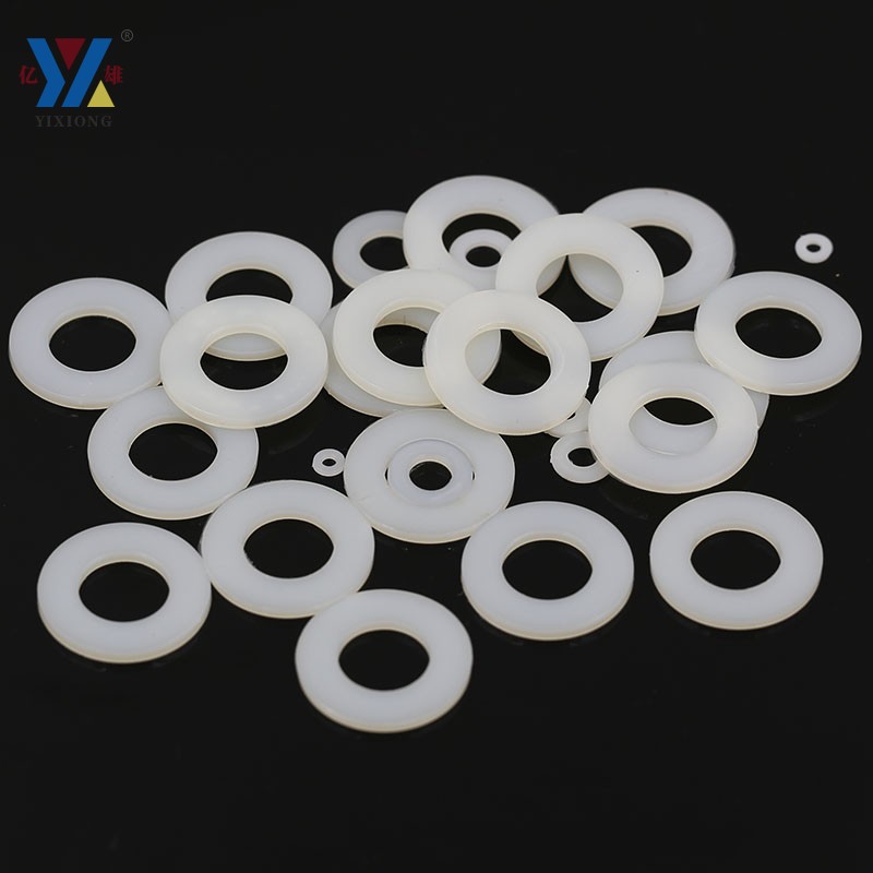亿雄尼龙垫片绝缘平垫圈塑胶垫圈耐高温全网畅销产品PA66
