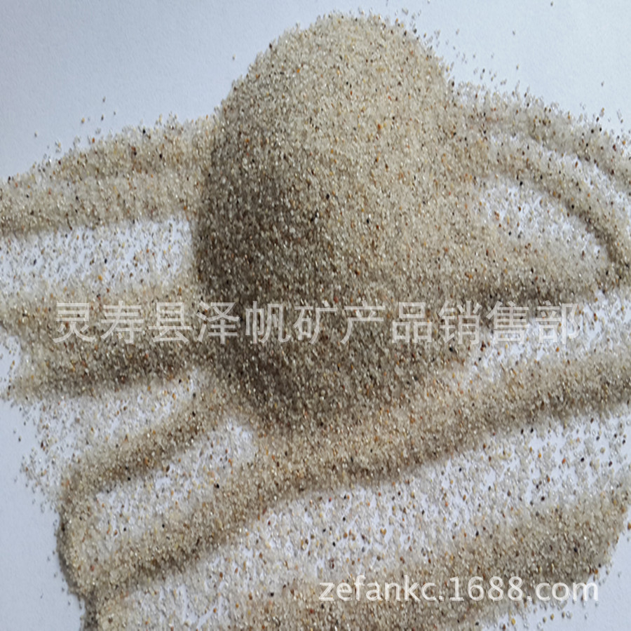 泽帆供应沙滩天然圆粒砂 无尘 水洗质感沙 幼儿园沙池用圆粒沙