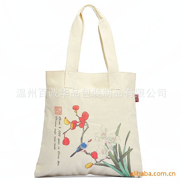 厂家批发棉布帆布袋 购物棉布袋 时尚单肩帆布包 手提购物袋