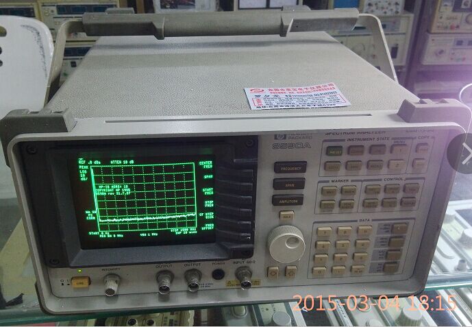 hp8590A 便携式频谱分析仪，9kHz 至1.5GH z频谱仪 hp8590