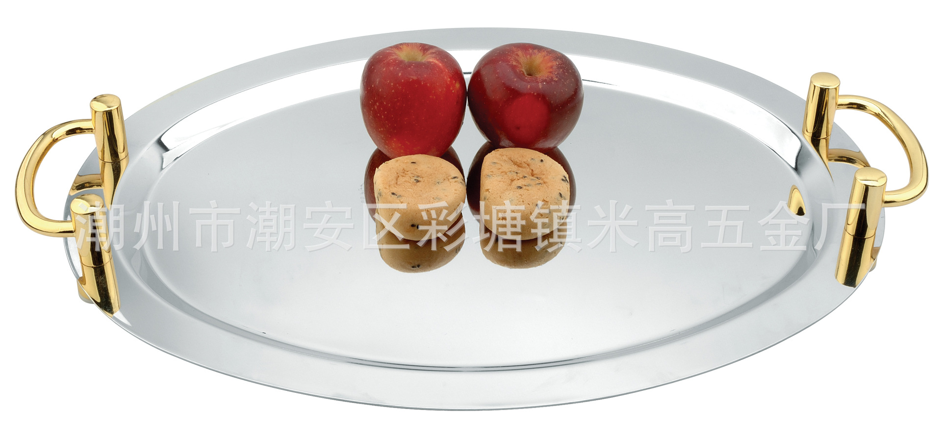 椭圆形镜面盘