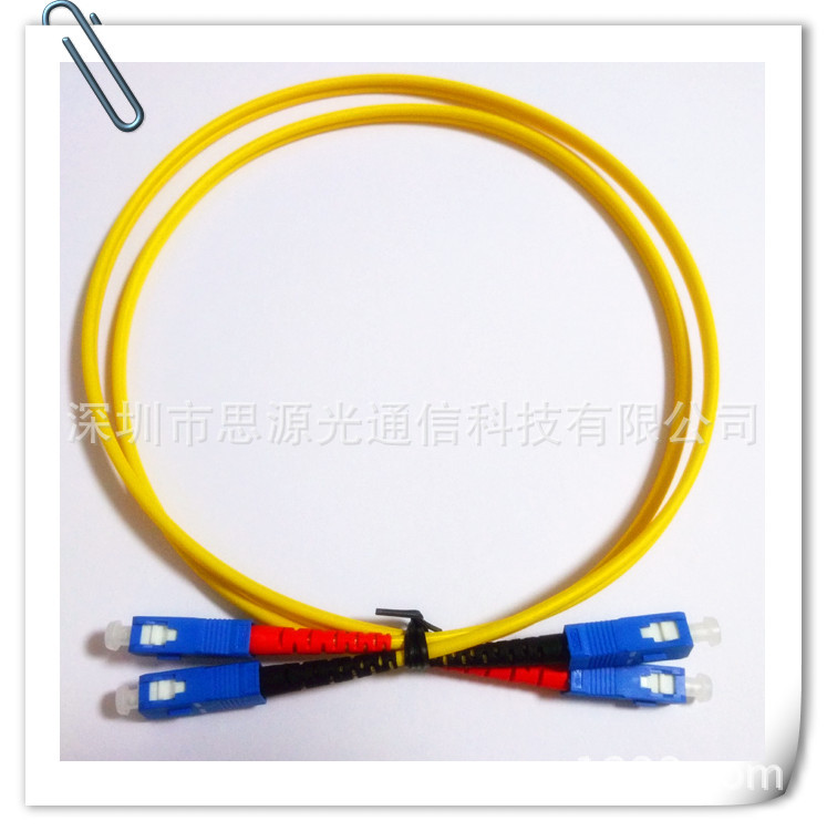 单模双工LCSCFC1米3米5米10光纤跳线