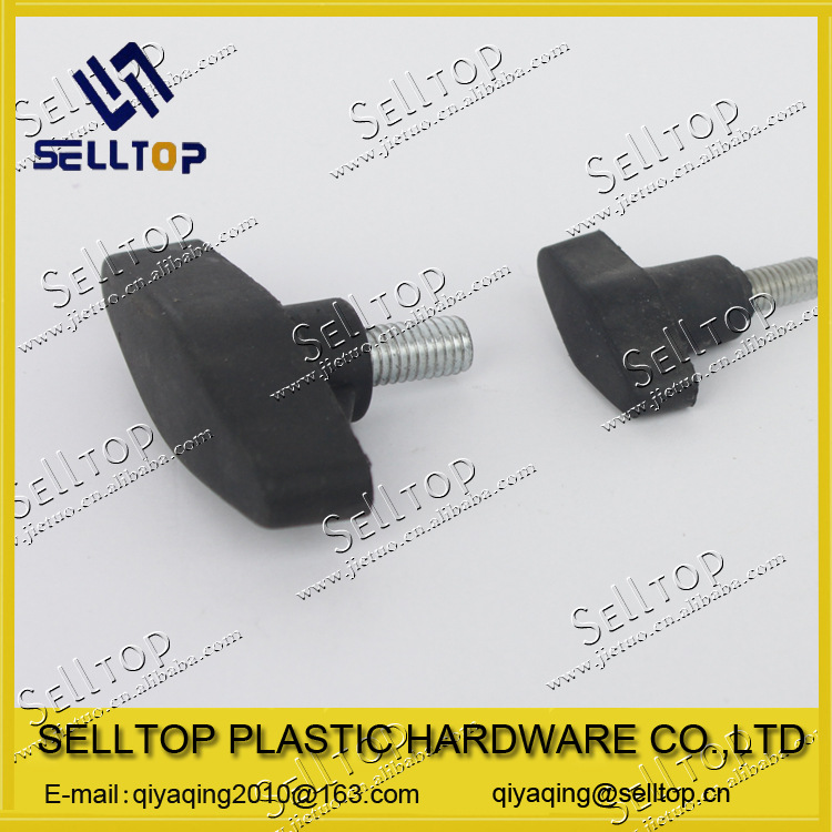 厂家直销梅花旋扭6mm  8mm 塑料旋钮  调整脚