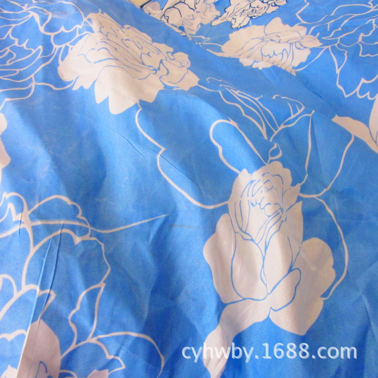 涤纶磨毛布 3D印花布 水洗棉 夏凉被用面料