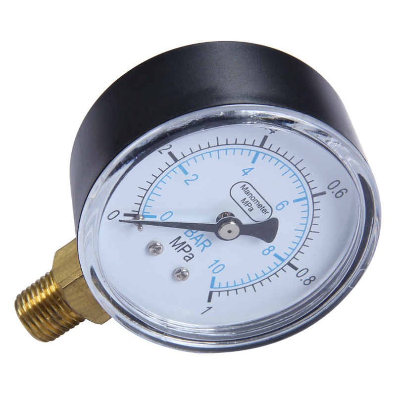 Y40Y50Y60Y100气压力表 不锈钢耐震压力表，支架表，真空表水压表