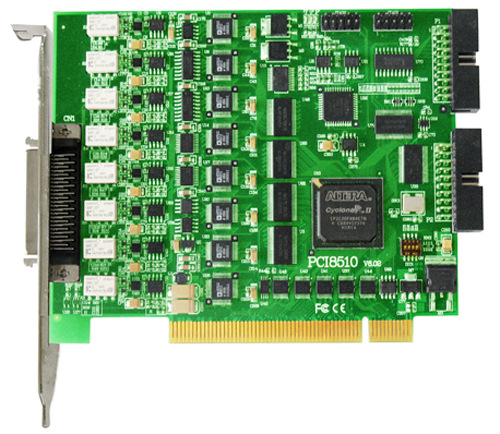 PCI8510 500KS/s 16位 8路同步模拟量输入