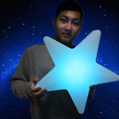 LED luminescence Pentagram 5 Corner table decorate Table lamp originality fashion Exit bar Bar table lamp bedroom Floor lamp