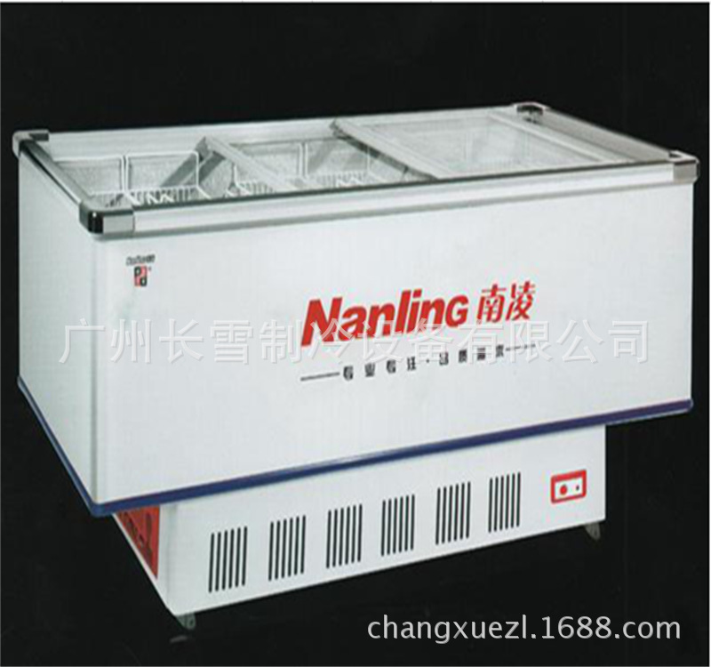 380L深岛柜  经济型卧式岛柜  岛柜  直冷岛柜  便宜冷柜