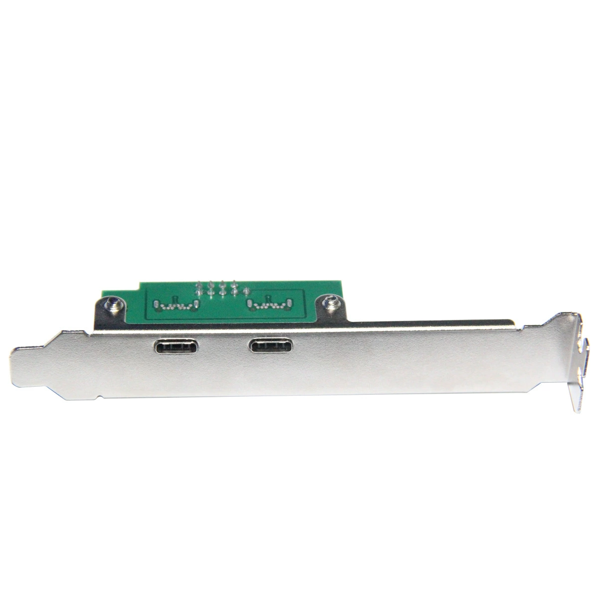 Новая карта PCI-E 2 с интерфейсом Type C, поддержка установки в обе стороны, настольная 9‑контактная USB2.0