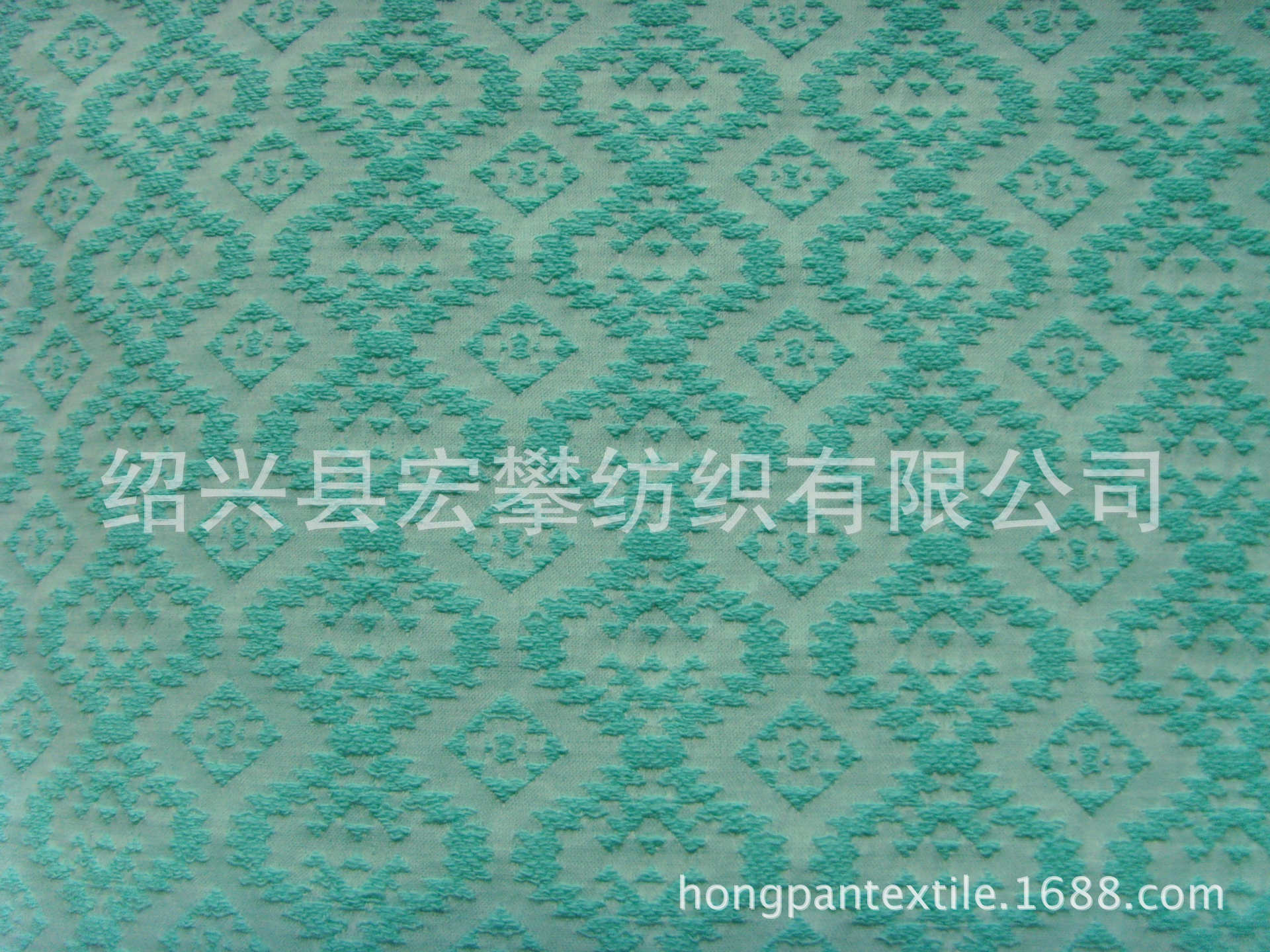 梭织涤棉弹力女装大提花面料