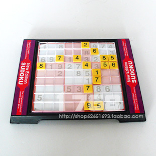 Детская настольная игра для раннего возраста, шахматы, учебные пособия, цифровая игрушка для мальчиков и девочек, пластиковое судоку, раннее развитие