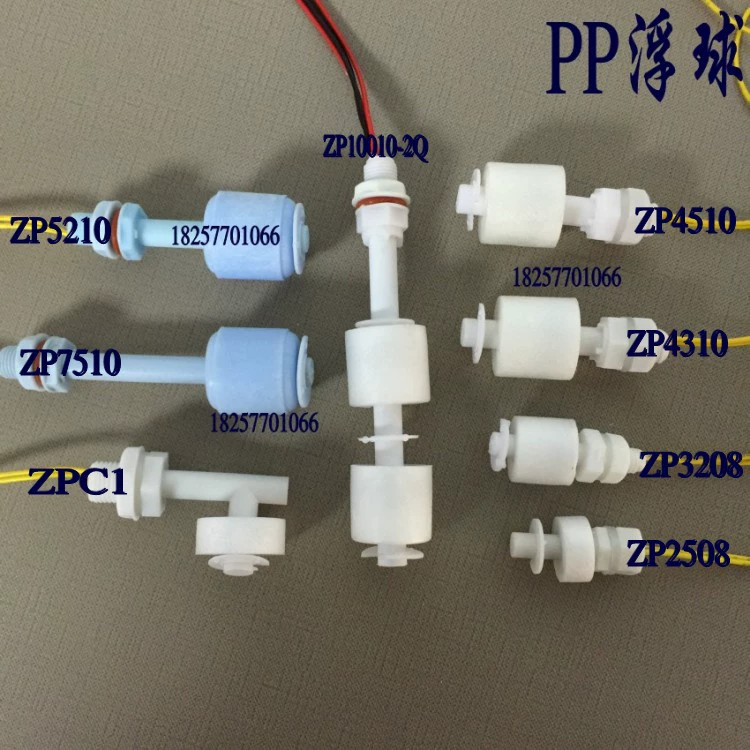 Поплавковый выключатель уровня PP-Поплавковый выключатель-переключатель уровня воды-регулятор уровня Измерителя Уровня M8 M10
