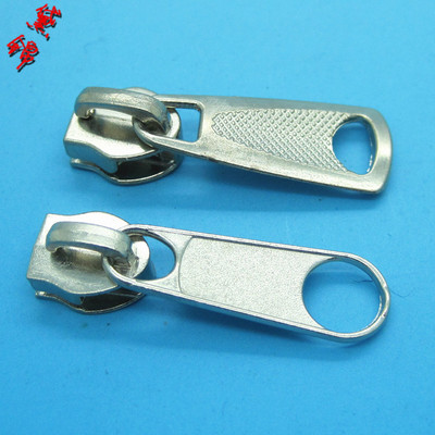 促销 5号拉链头现货 5#尼龙拉链拉头长板头箱包无锁头