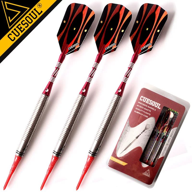 Darts CUESOUL, набор, 24 грамма, вольфрамовая сталь