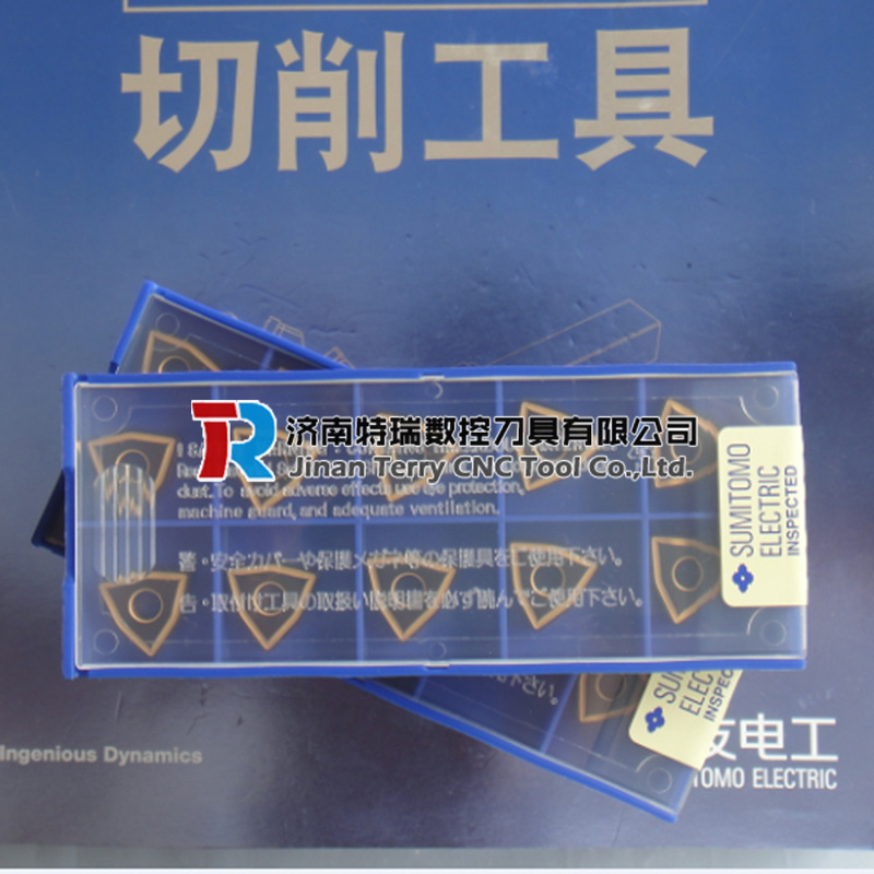 日本住友车刀片WBGT080204R-FY T1500A金属陶瓷刀片
