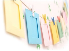 3 inch 6 inch colorful photo frame with hemp rope clips hanging photo wall frame 7 pieces price 