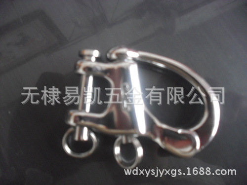 Spring shackle Stainless steel fixed Spring Shackle Hardware Rigging Swivel shackle