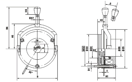 DZS系列 失電製動器 參數02