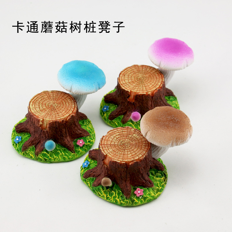 Cartoon Forest Mushroom Pile Pile Stools Chair