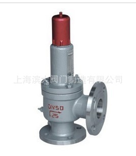 上海滨大阀门供应A42Y/H-16C铸钢弹簧全启封闭式安全阀