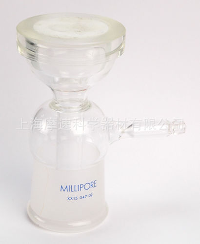Millipore XX1504702 全玻璃过滤器砂芯中部真空底座