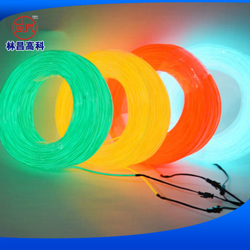 Manufacturer of EL light-emitting flexible EL wholesale masks, eyepieces with rims, flashing, ultra-thin light source, can be cut to be translucent and luminous