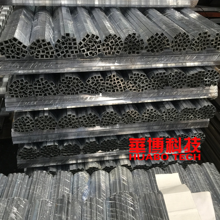 铝合金方管 U型卡槽 各规格异型铝材 电子汽车配件专用铝型材