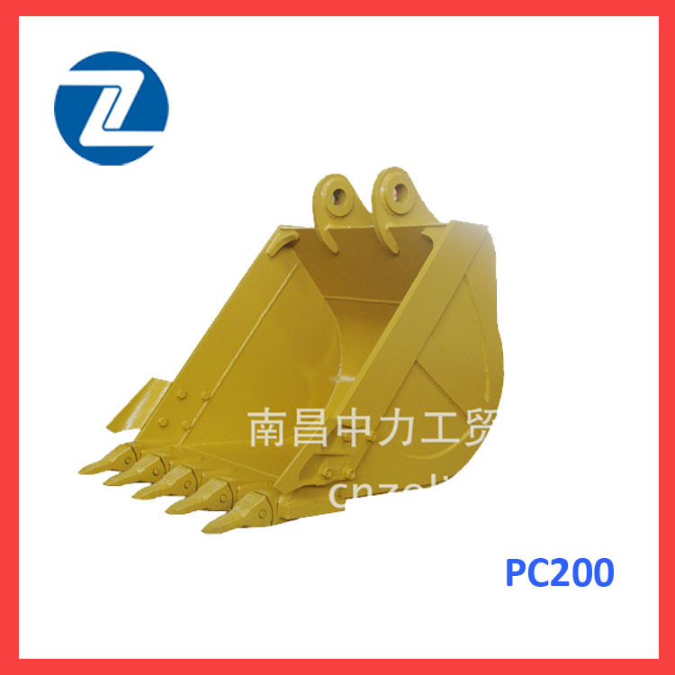 供应  适配小松系列 挖斗 PC200 1.0方加强斗 南昌中力厂家批发