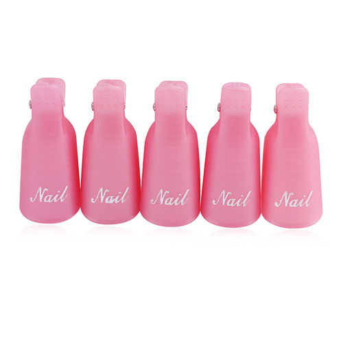 Manicure remover clip second generation nail polish remover nail polish finger cots nail cover manicure tools wholesale 10 sets