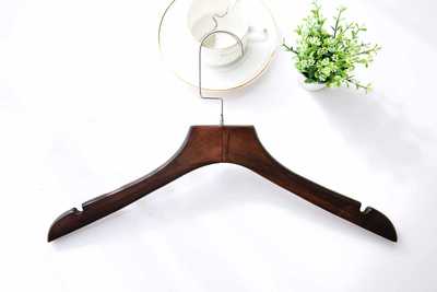 复古儿童实木衣架 儿童仿古色高档 木质衣架批发服装店衣架|ms