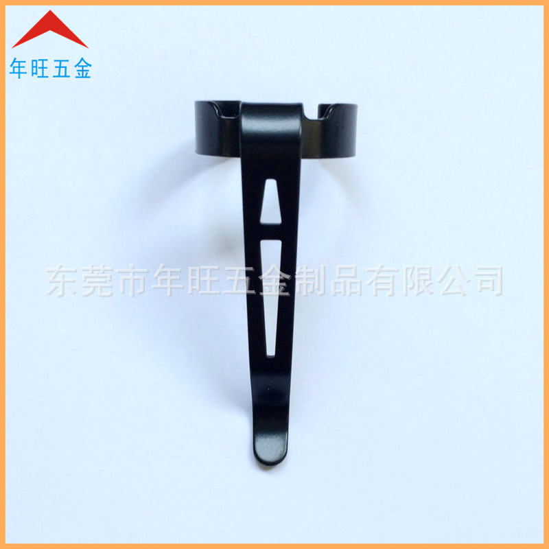 手电筒不锈钢抱夹 夹扣 笔夹 (7)