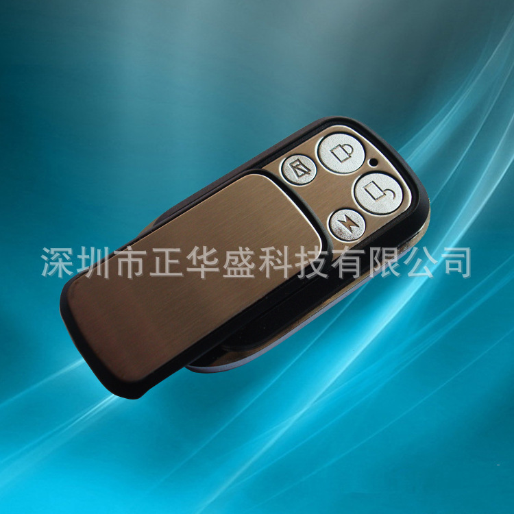 供应金属四键全推盖焊码遥控器 2260 2262芯片焊码