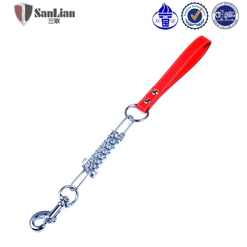 Pujiang Sanlian оптовые поставки домашних животных тяговый трос Тяговый ремень для собак Тяговая торсионная цепь из искусственной кожи