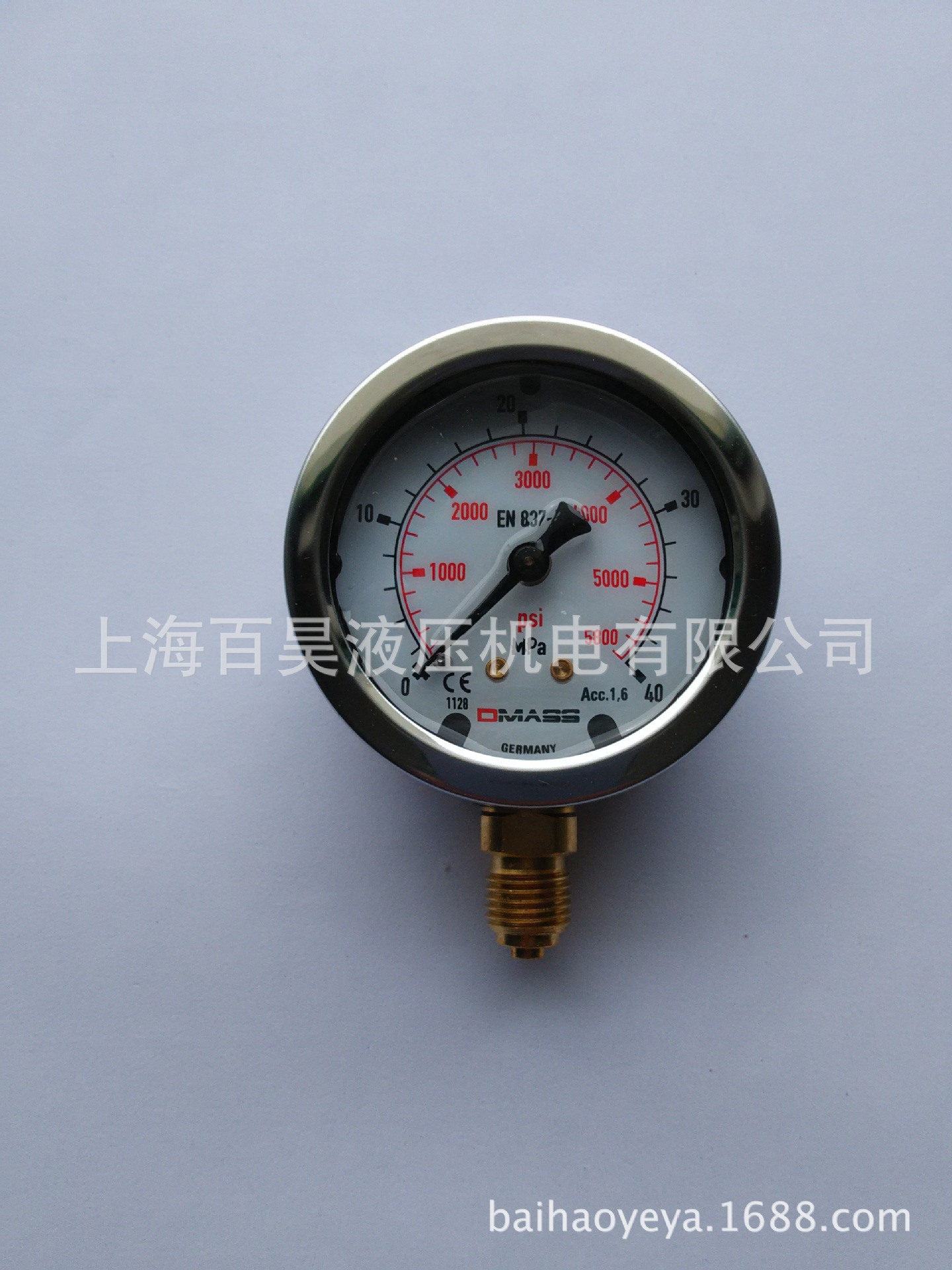 供应MBB-R-401耐震压力表