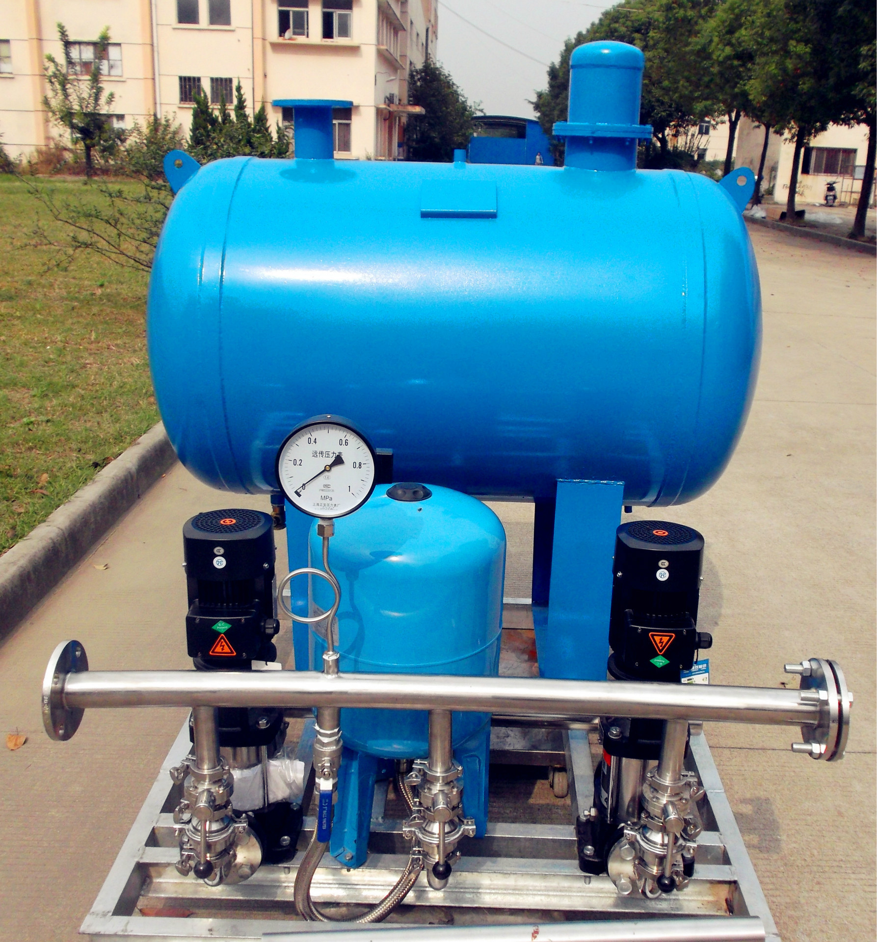 全自动变频恒压给水系统 自来水二次加压成套无负压供水设备