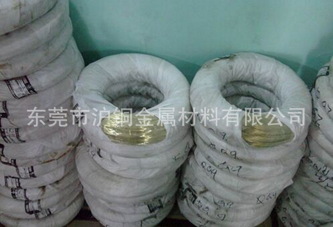 高导电黄铜线，H62、H65镀锡黄铜线